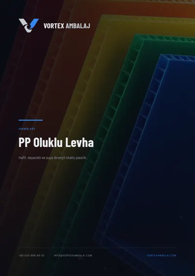PP Oluklu Levha